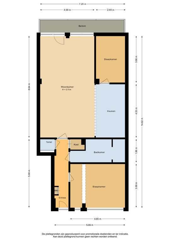 mediumsize floorplan